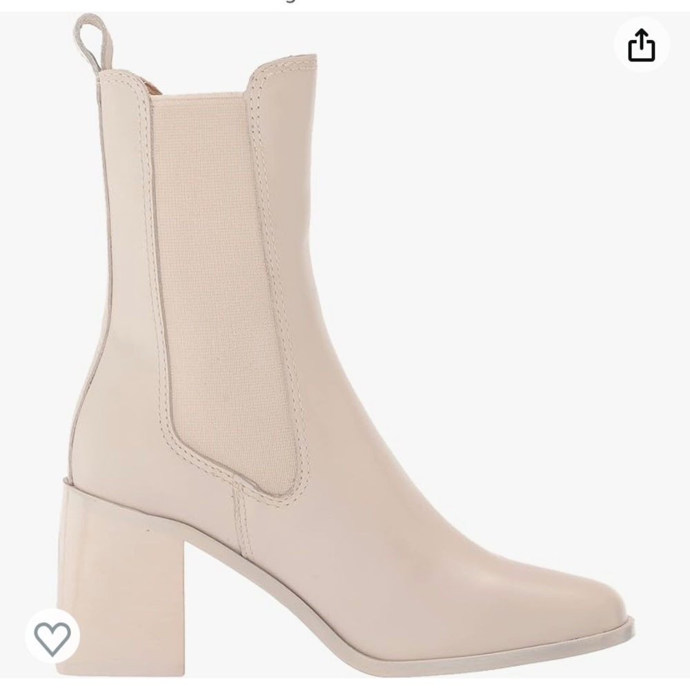 🆕 NWOT Steve Madden Argent boots size 9.5 cream